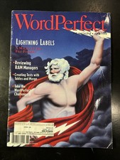 June 1992 Vintage Computer Magazine WORDPERFECT Word Perfect Zeus