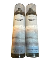 Set of 2 Bath  Body Works Sunwashed Santal Fine Fragrnace Body Mist Spray 8oz