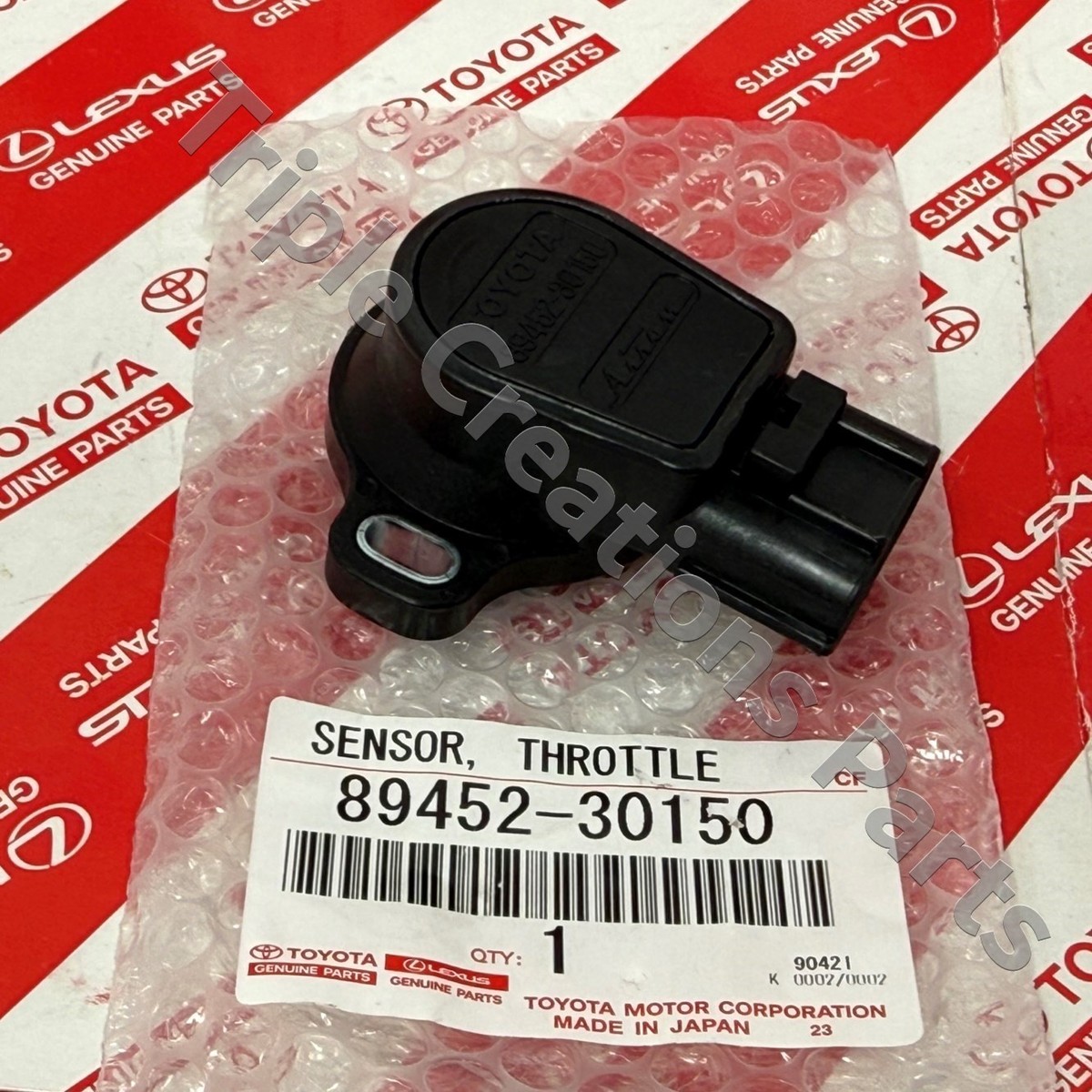Toyota Genuine 8945230150 Sensor Throttle Position (For E.F.I.