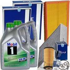 MEYLE FILTERSET+MOBIL 1 5W30 ÖL passend für MERCEDES VITO W447 CDI AB BJ 03.14