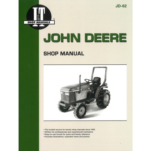 John Deere 670 770 870 970 1070 Traktor Reparaturanleitung I&T-image