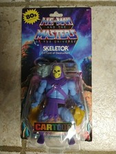 Masters of The Universe Origins Cartoon Skeletor Filmation New Card Not Mint