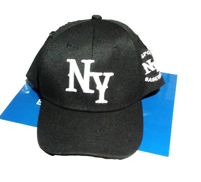 Limited Edition NY A/R Sports Adjustable Size Ball Cap Embroidered Design