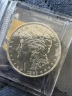 1885 AU/UNC MORGAN SILVER DOLLAR 90% $1 COIN US #Q338