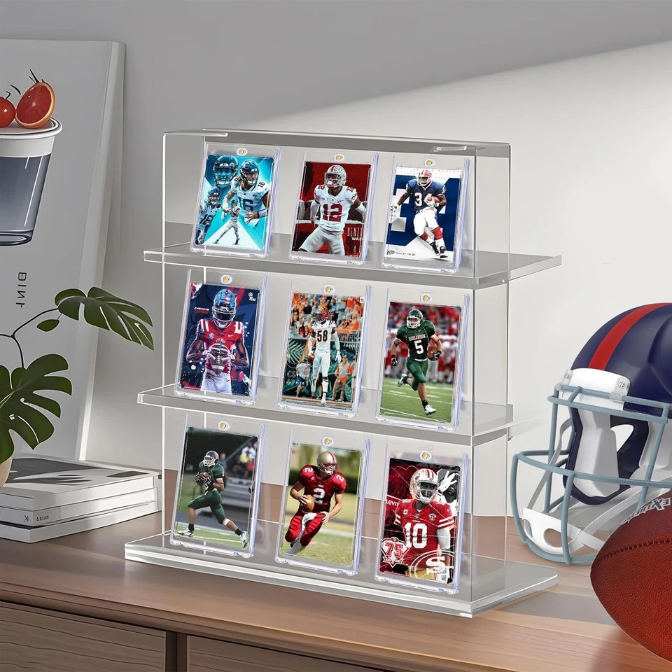 10 PCS Magnetic Trading Cards Holders - 35PT Hard Cards Sleeves Case for MTG - Image 3 of 4