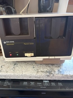 Vintage Black&Decker Under Caninet Popcorn Maker 80 s Parts Or Repair