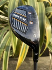 Callaway Mavrik #4 Hybrid / 20°/ Reg Flex Project X Catalyst 65 Shaft / +HDCVR