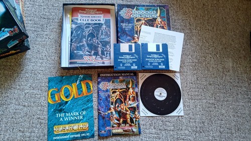 AMIGA SHADOW SORCERER ADVANCED DUNGEONS & DRAGONS BIG BOX - Afbeelding 4 van 6