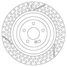 2x Bremsscheibe hinten für Mercedes S-Klasse C217 W222 A217 SL R231 | 26237212