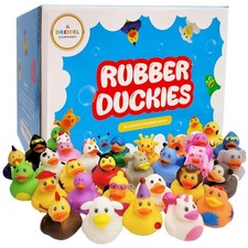 Fun Bath Toy Duckies for Baby Showers, Birthdays