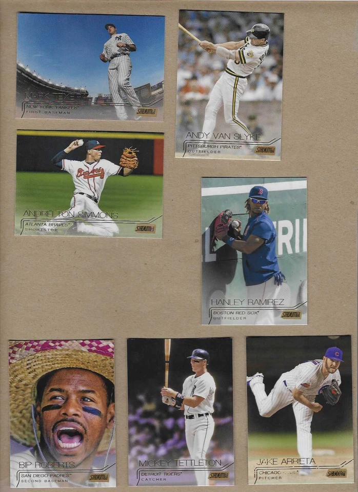 2015 Topps Stadium Club gold foil baseball cards You Pick - Image 2 of 3