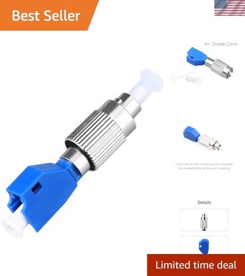 FC to LC High-Speed Fiber Optic Convertor Adapter - Temperature Resilient Design