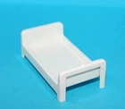 Playmobil 3290 Vintage White Bed for Child Figures, Bedroom, House