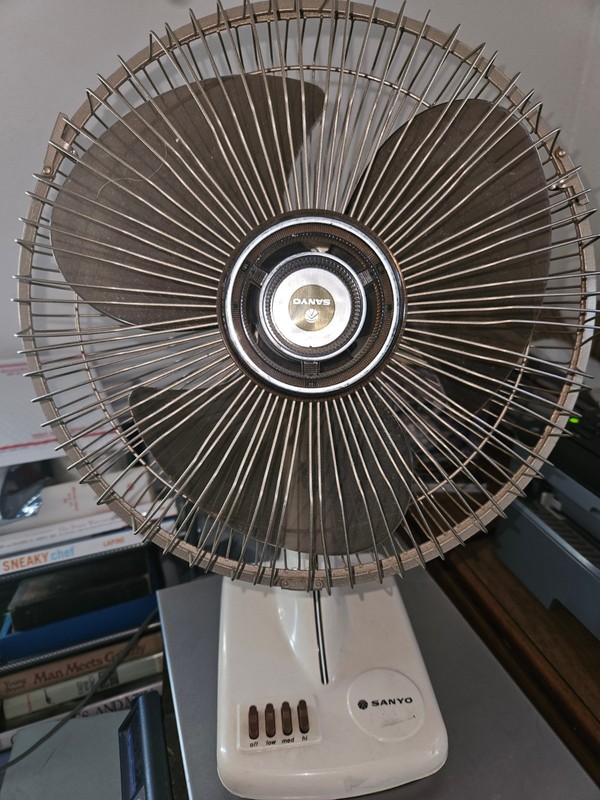 Sanyo Fan from the 1960s - Highly rated Buy It For Life recommendation