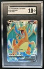 2022 Pokemon SWSH Brilliant Stars Charizard V #153/172 SGC 10