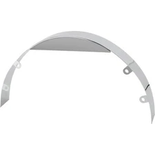 Speedway Universal Chrome Radiator Cooling Fan Shroud - 3" Wide, Universal Fit