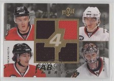 2008 Upper Deck Fab Four Fabrics 24/100 Duncan Keith Nikolai Khabibulin HOF 0u7i