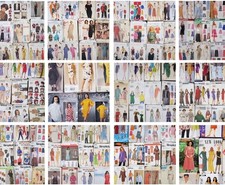Huge Lot 150 Vintage & Modern Sewing Pattern McCall's Simplicity Butterick Vogue