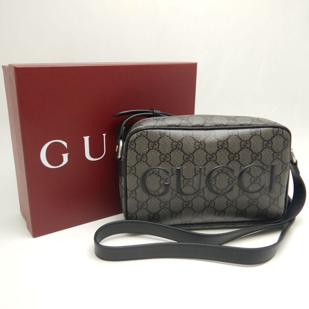 グッチ ショルダーバッグ 768391 Gucci Mini Shoulder Bag 768391 Gg Supreme Canvas Black