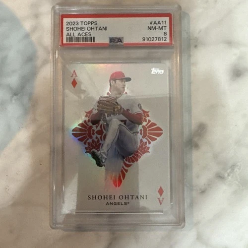 2023 Topps All Aces Shohei Ohtani PSA 8