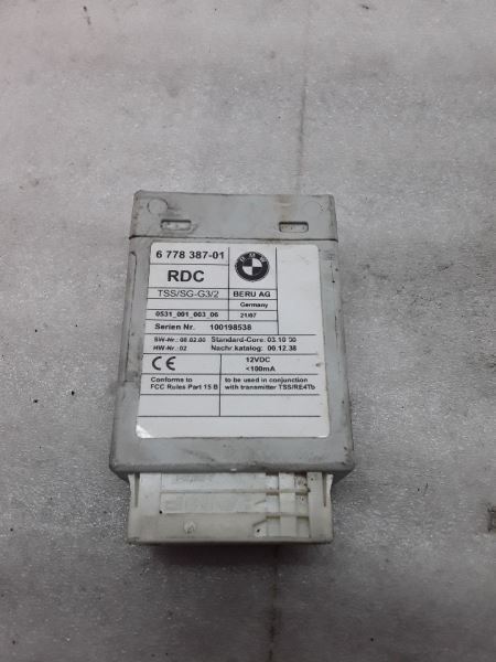 6778387-01 Suspension TPMS Tire Pressure Monitor 3.0L Wagon 2008 