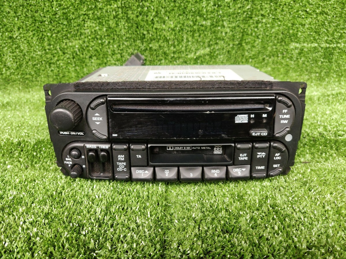 Chrysler Original Car Radio P05091601af 17719d Mu9cy24g OemUsed