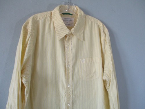 American Eagle Outfitters Men's Size L Long Sleeve 100% Cotton Button-Front - Picture 7 of 12