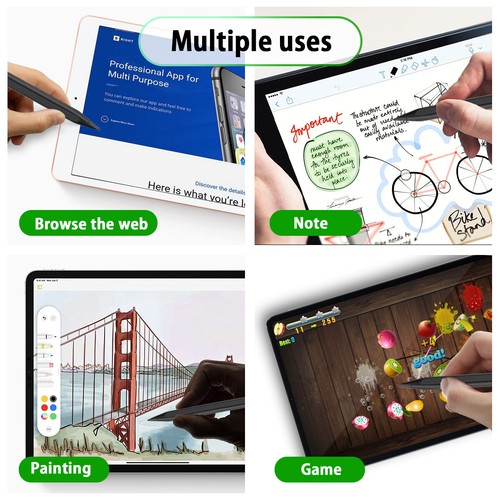 For Apple Pencil 2nd Generation for iPad Pro Stylus Pen with Wireless Charging - Picture 6 of 8