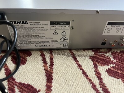 Toshiba SD-V280 DVD VCR Combo 4 Head HiFi VHS Player Recorder | eBay