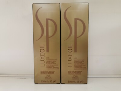 Wella SP Luxe Oil 2 x 100 ml Reconstructive Elixir im 2 er Set