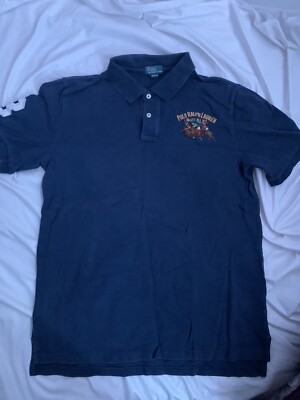 Polo Ralph Lauren No.67 RLPC Triple Horse Shirt Size Boys Extra