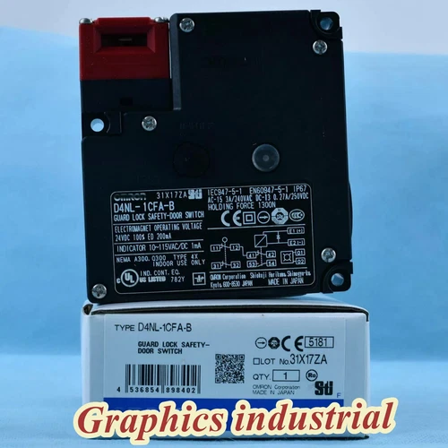 Brand New Original Omron D4NL-1CFA-B Safety Switch D4NL-1CFA-B In Box