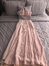 A-Line/Princess One-Shoulder Floor-Length Chiffon Prom Dress With Ruffle Beading