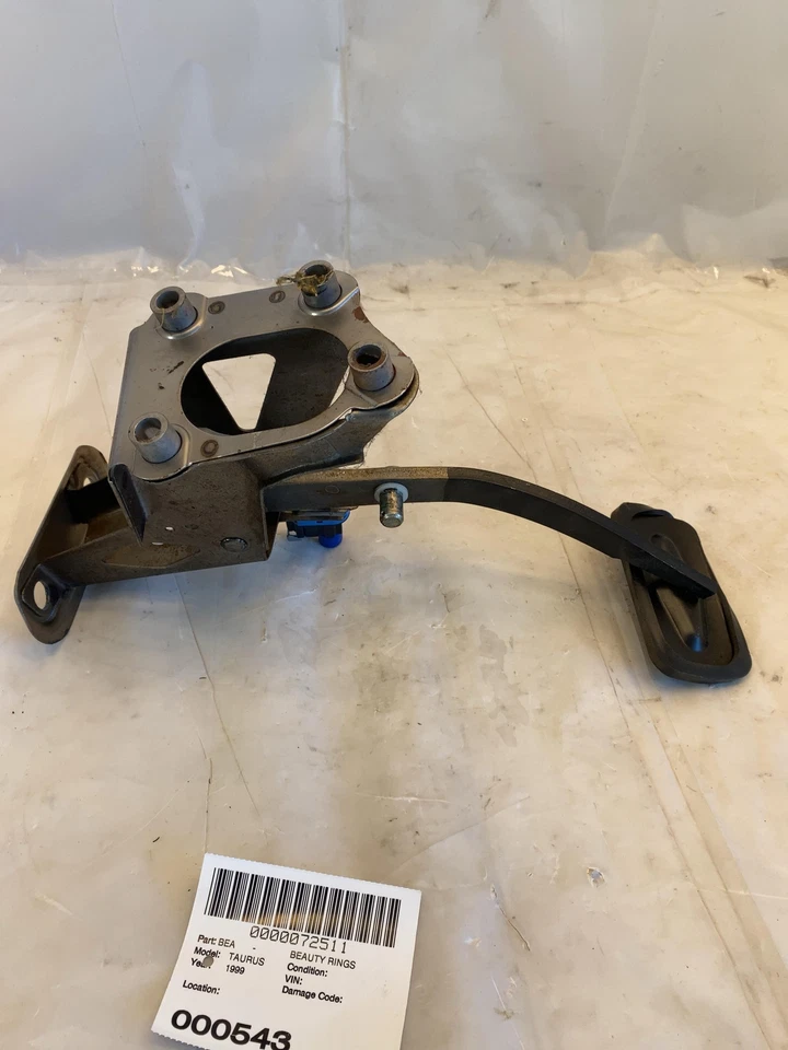 Ford Taurus 1999 sedán 3,0 L pedal de freno de piso con soporte de montaje OEM Foto 3 de 4