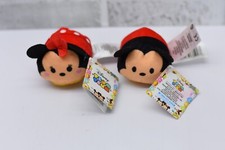 NWT Disney Tsum Tsum Lot Of 2 Plush Minnie Mouse/Mickey Mini Collectible Toys