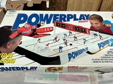 1980's IRWIN Table Hockey game and box -no players, goals, or accessories.