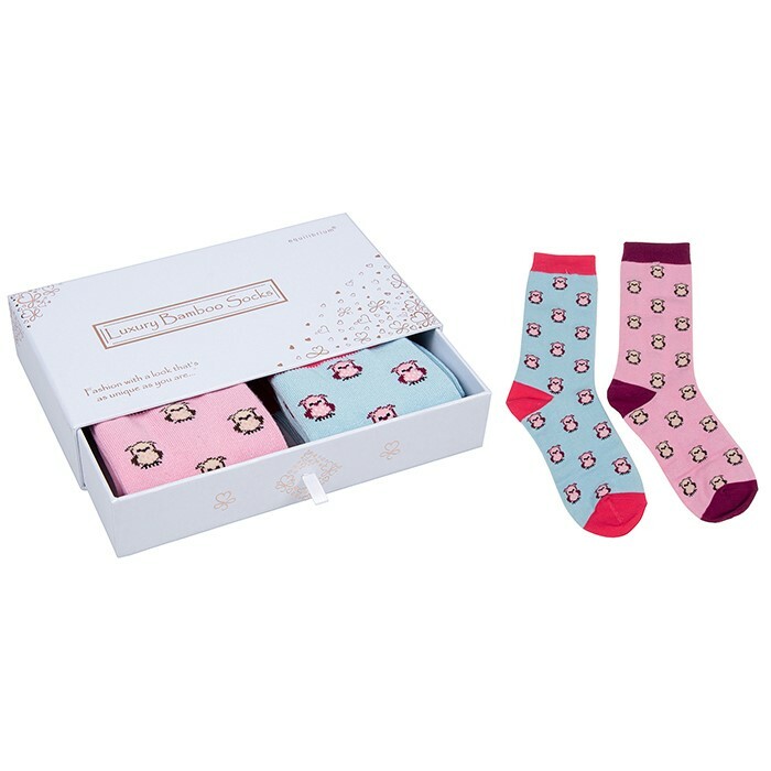 Bamboo Socks Gift Box Dreamy Owl