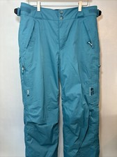 Mountain Hardware DryQ Elite Women s Teal Snowboard Ski Pants Size M