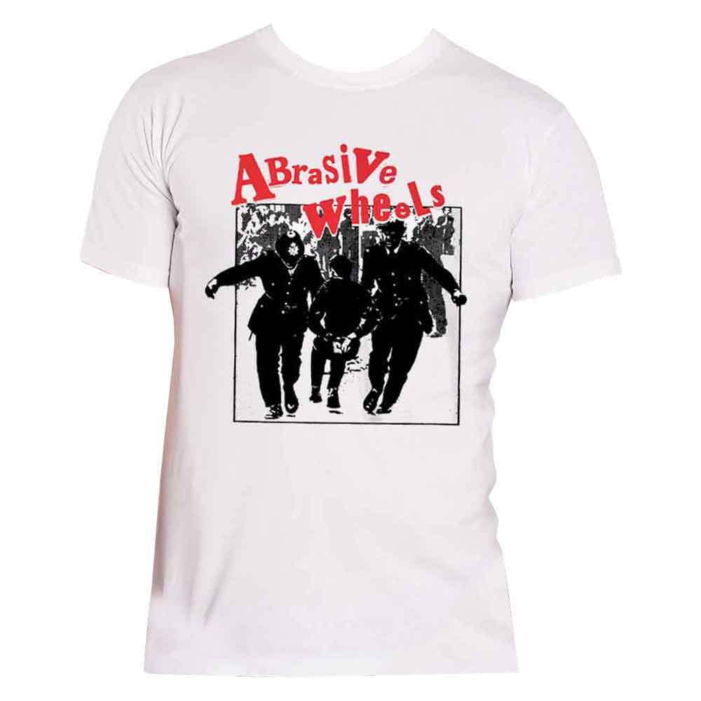 Abrasive Wheels T Shirt Juvenile Band Logo new Official Punk Mens White eBay
