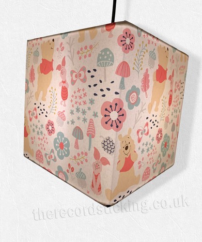 Handmade Winnie the Pooh & Piglet Pattern Light Shade, Kids bedroom, disney - Picture 5 of 5