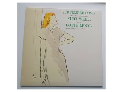 Lotte Lenya - September Song And Other American Theatre Songs Of Kurt Weill - LP