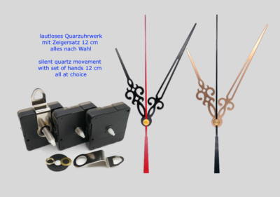 Quarzuhrwerk Uhrwerk Zeiger Xxl Funkuhrwerk Zeiger Xxl Leonhard