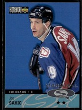 1997-98 Collector's Choice Star Quest Double Stars Joe Sakic #SQ63