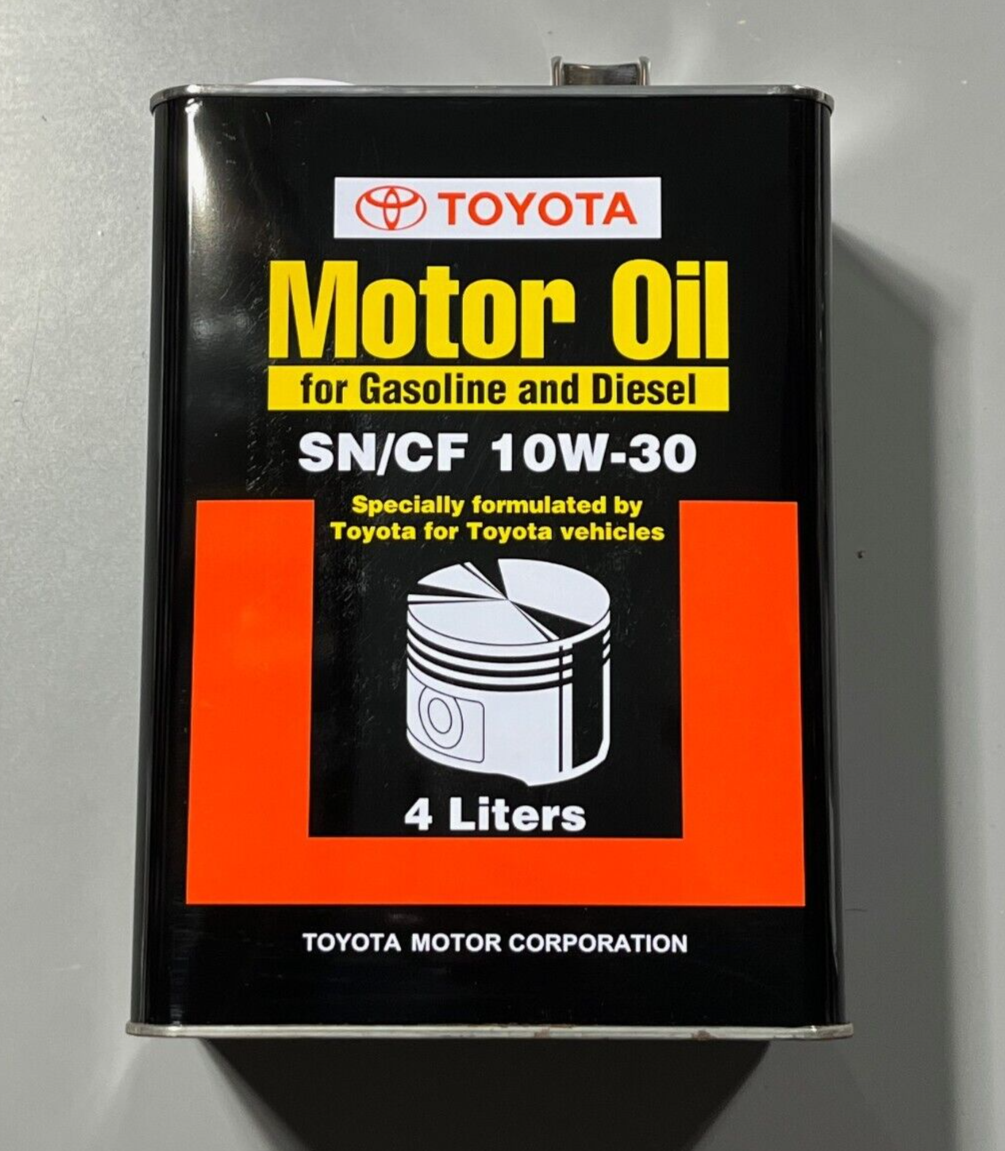 Genuine Toyota Engine Motor Oil 10W-30 SN/CF OEM | 0888083320