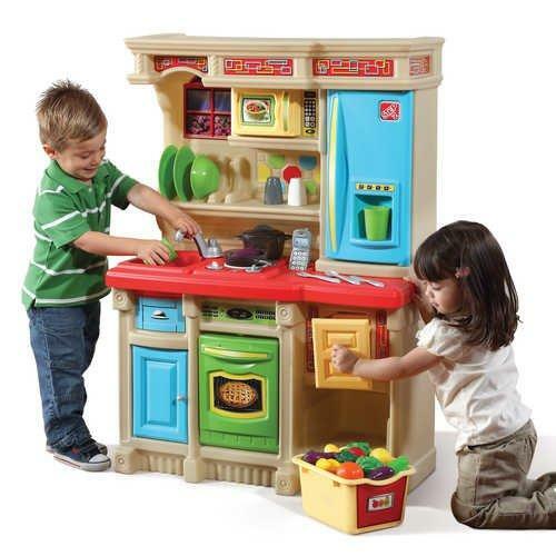 Step2 Kitchen Set Toy Pretend Play Toddler Phone Cooking Sounds