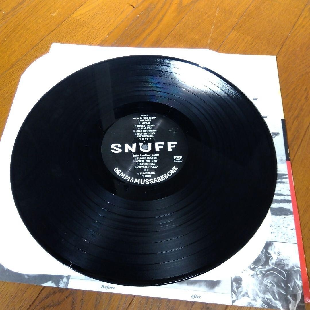 SNUFF レコード Demmamussabebonk 【公式通販】