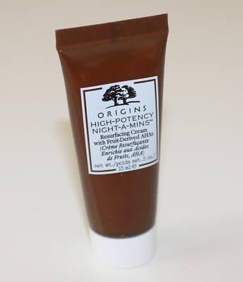ORIGINS High Potency Night a Mins Resurfacing Cream with Fruit Denved AHAs