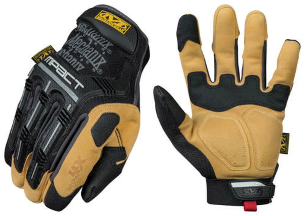 Black Synthetic Leather Men's Large Performance Work Gloves Hand Protection
Opens in a new window or