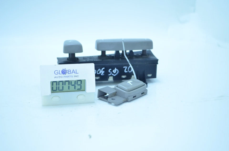 98-05 LEXUS GS300 INTERRUPTOR DE CONTROL ASIENTO LADO CONDUCTOR DELANTERO IZQUIERDO OEM Foto 4 de 4