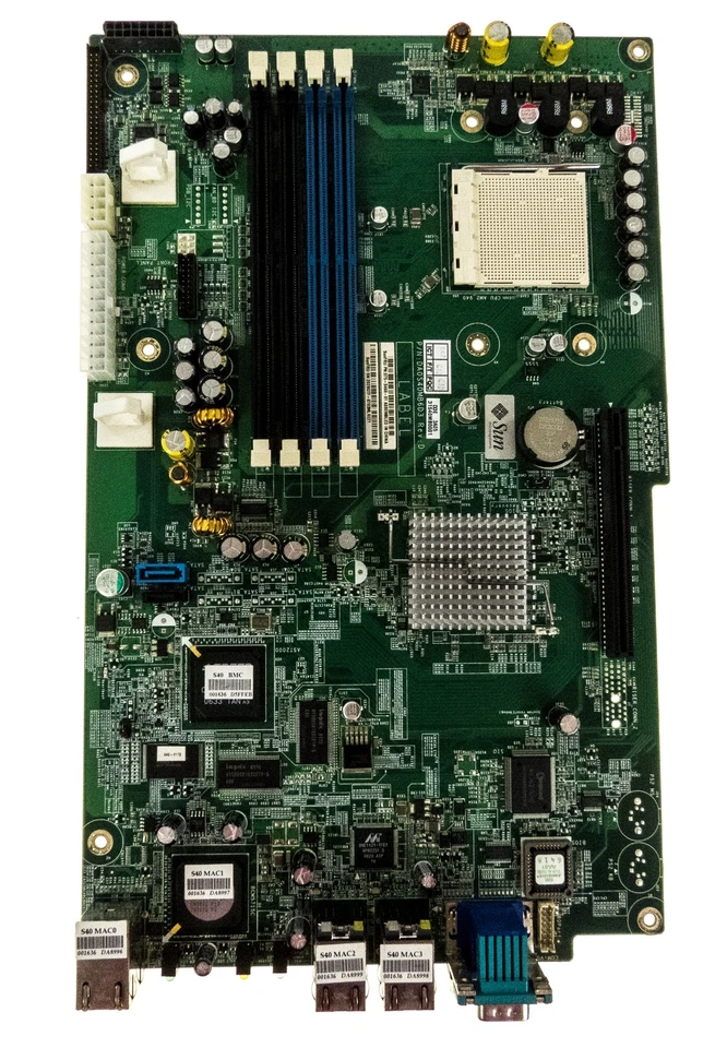 Sun Motherboard 375-3460-01 Socket AM2 4x DDR2 DA0S40MB6D3 - Image 3 of 3